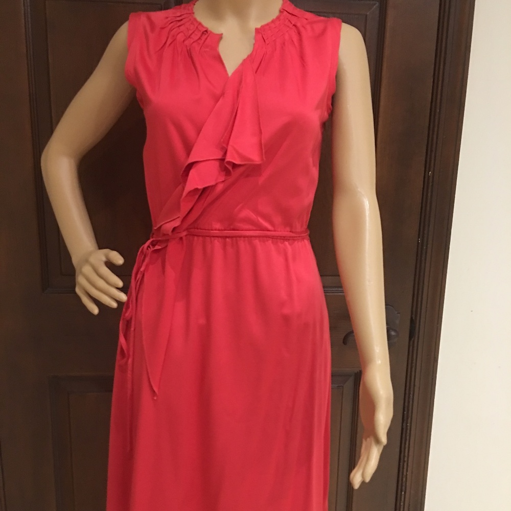 Elie Tahiri Size 0 Coral Dress